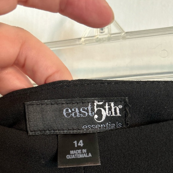 NWT East 5th Black Maxi Skirt, A-line, Women’s 14 - Picture 3 of 5